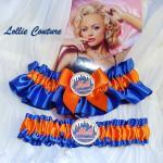 NY Mets Garter Set - Bridal..