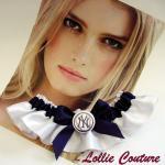 NY Mets Garter Set - Bridal..