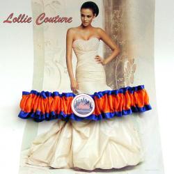 One Logo Garter - Any team color, team, name or Logo